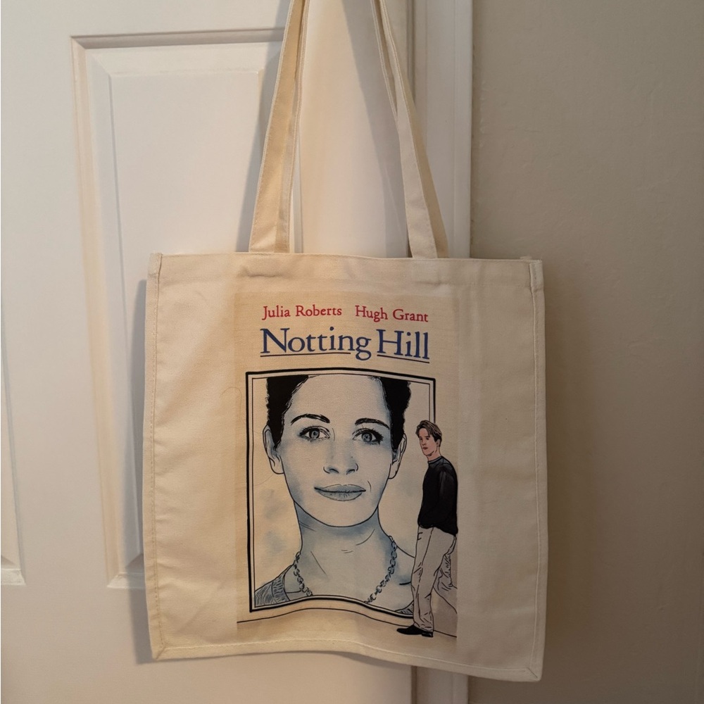 Notting Hill Canvas Tote Bag - Cream